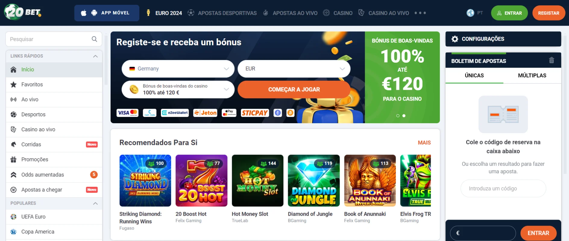 20Bet Casino